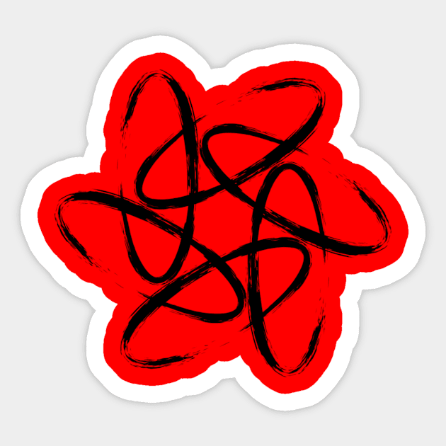 Atoms Sticker by MiniGuardian